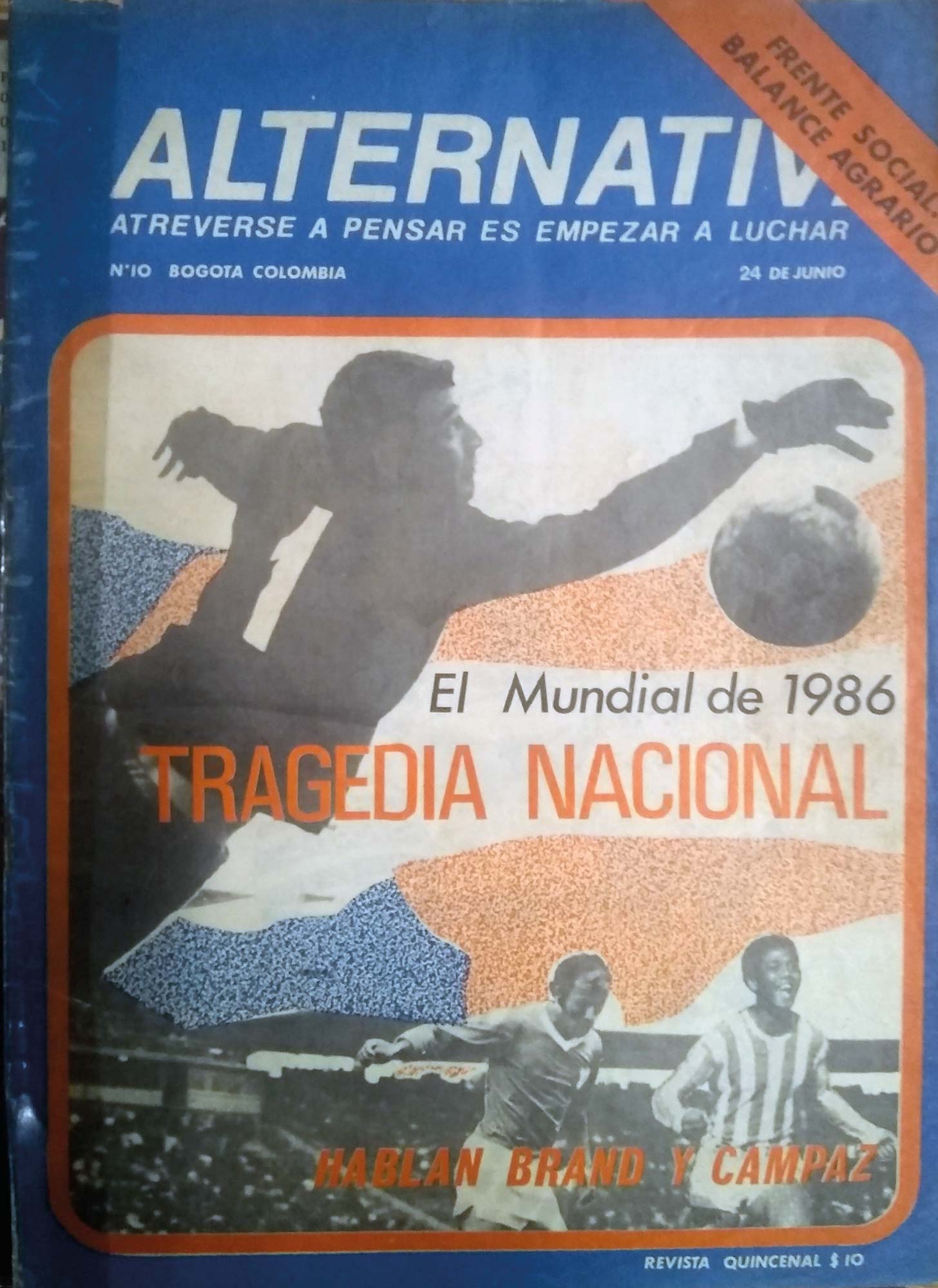 Mundial Colombia 86: cocaína y estado de sitio